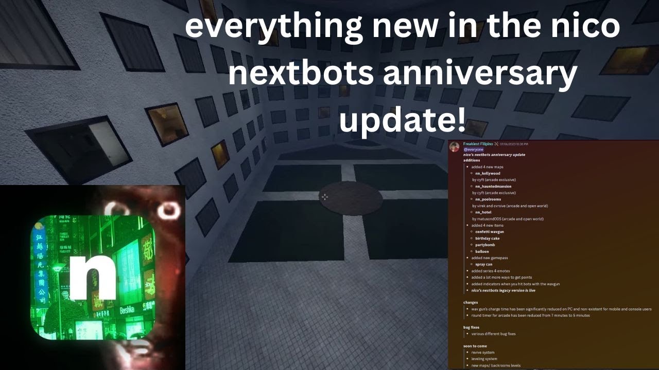 NICO'S NEXTBOTS ANNIVERSARY UPDATE REVIEW! 